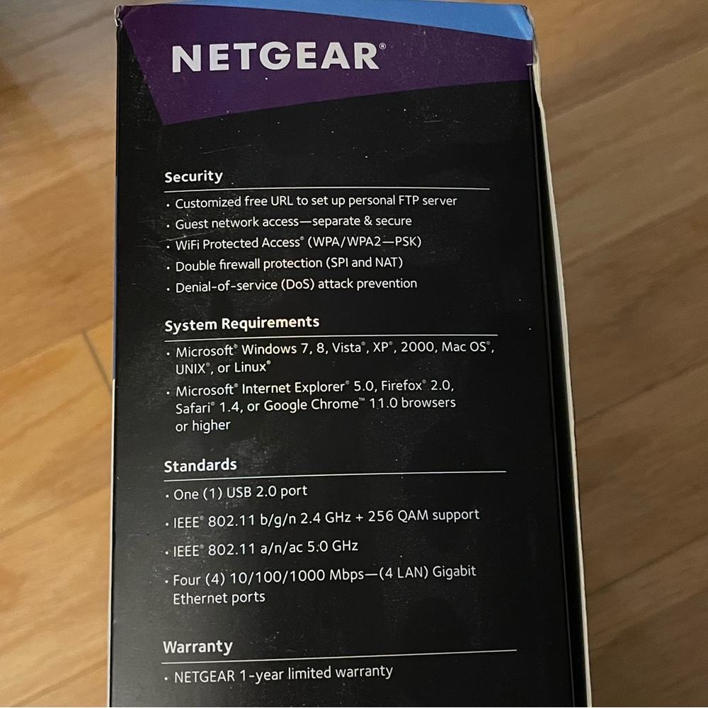 NETGEAR AC1900 Nighthawk C7000 - Picture 3 of 12